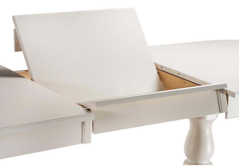 Стол деревянный Woodville Красидиано молочный 483912