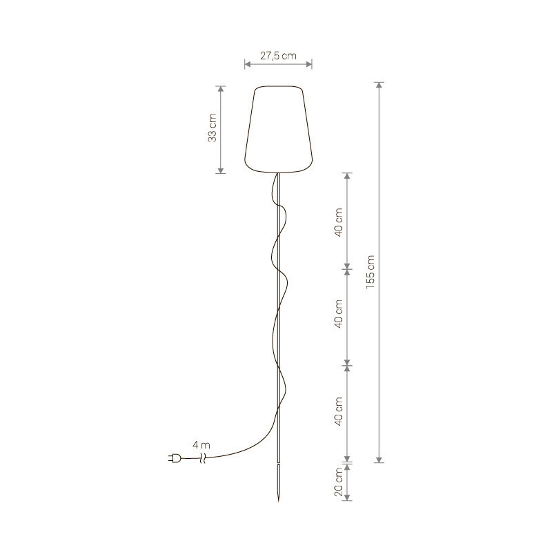 Садовый светильник Nowodvorski 9425