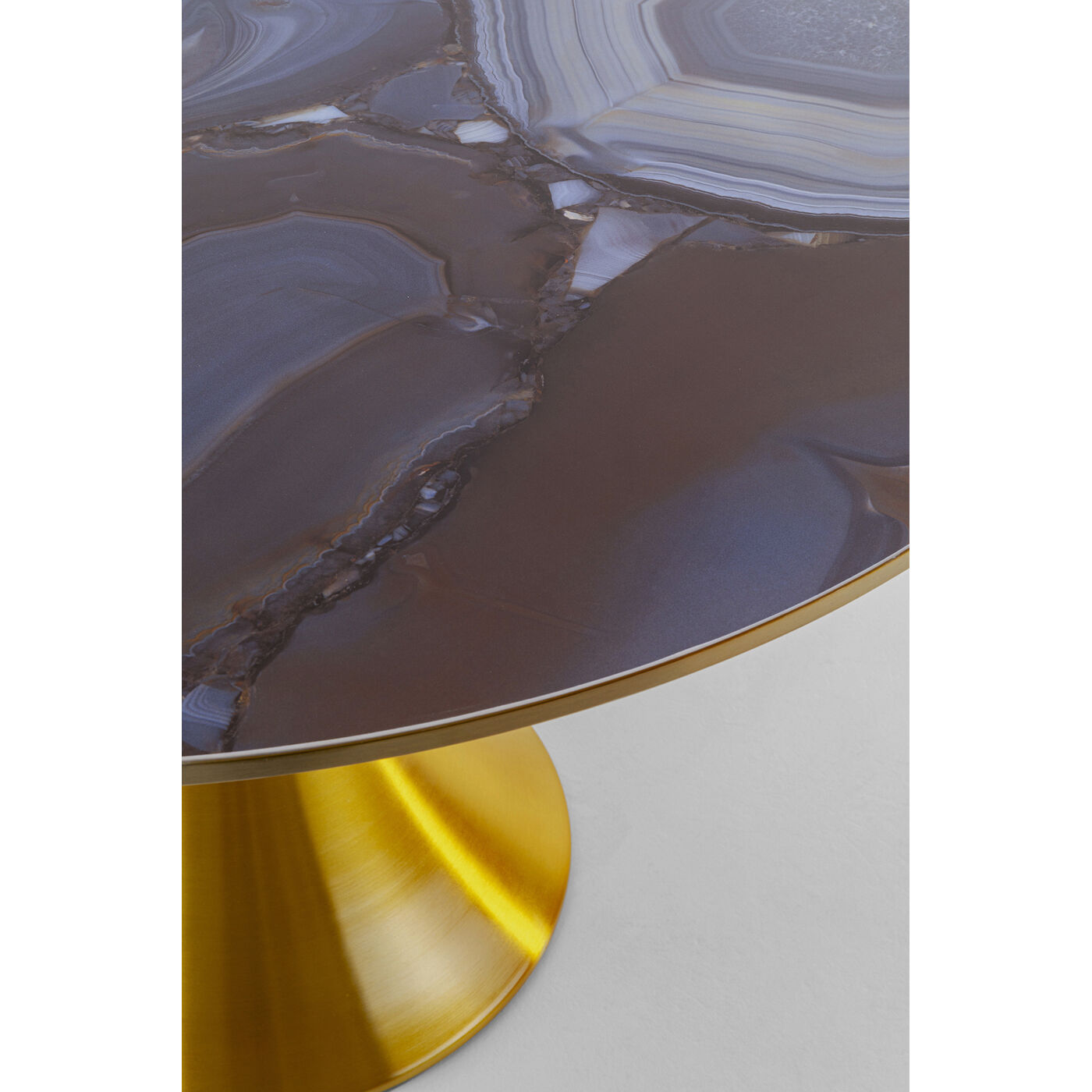 Стол Grande Possibilita Agate Ø120cm KARE 70685