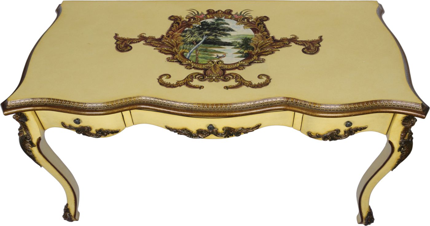 Стол с ящиками Glasar 35-096