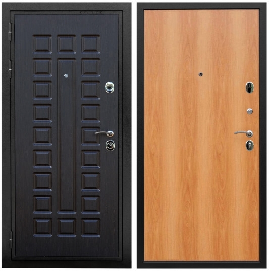 Дверь входная Graf Триумф МДФ 16 мм ФЛ-183 Венге / МДФ 6 мм ПЭ Миланский орех