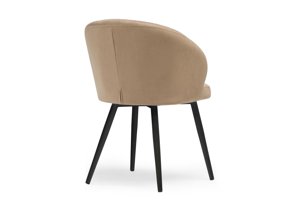 Стул Woodville Бэнбу velutto 05 / черный 462396