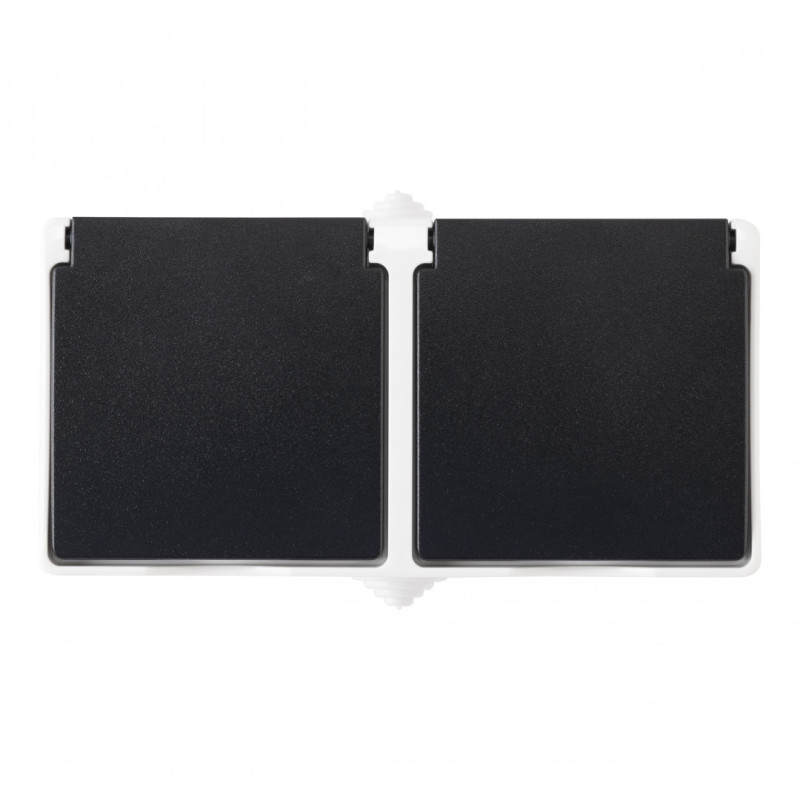 Розетка Arte Milano 309.40-2.grey