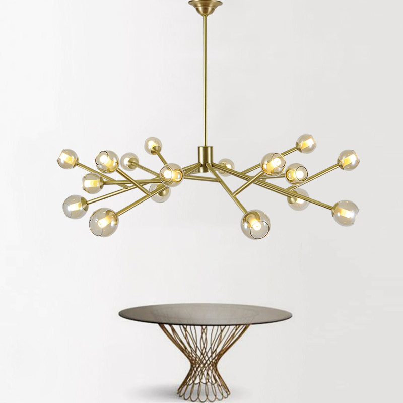 Люстра на штанге ASTRA GOLD D120 by ImperiumLoft