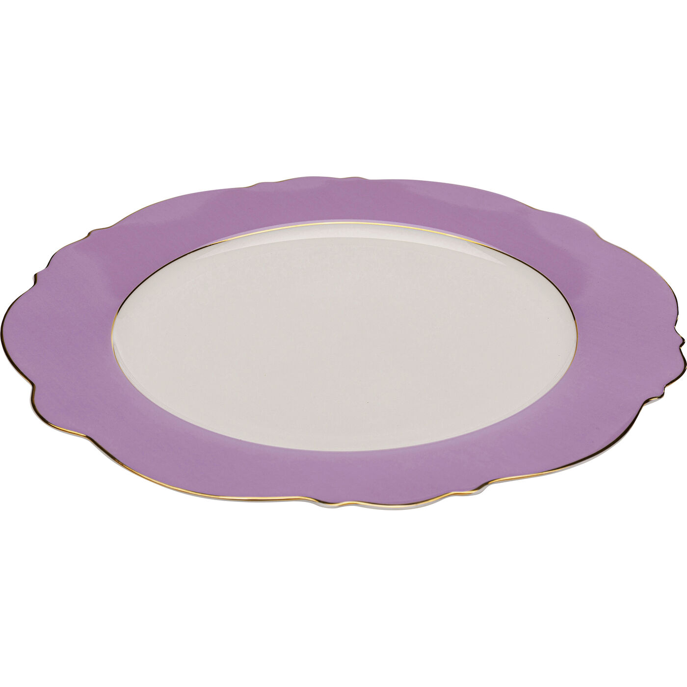 Тарелка Harlequin Purple Ø28cm KARE 56993