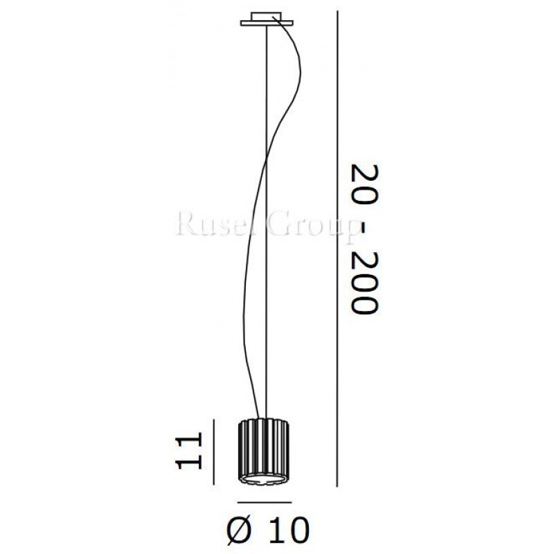Подвесной светильник de MAJO CHARLOTTE S1