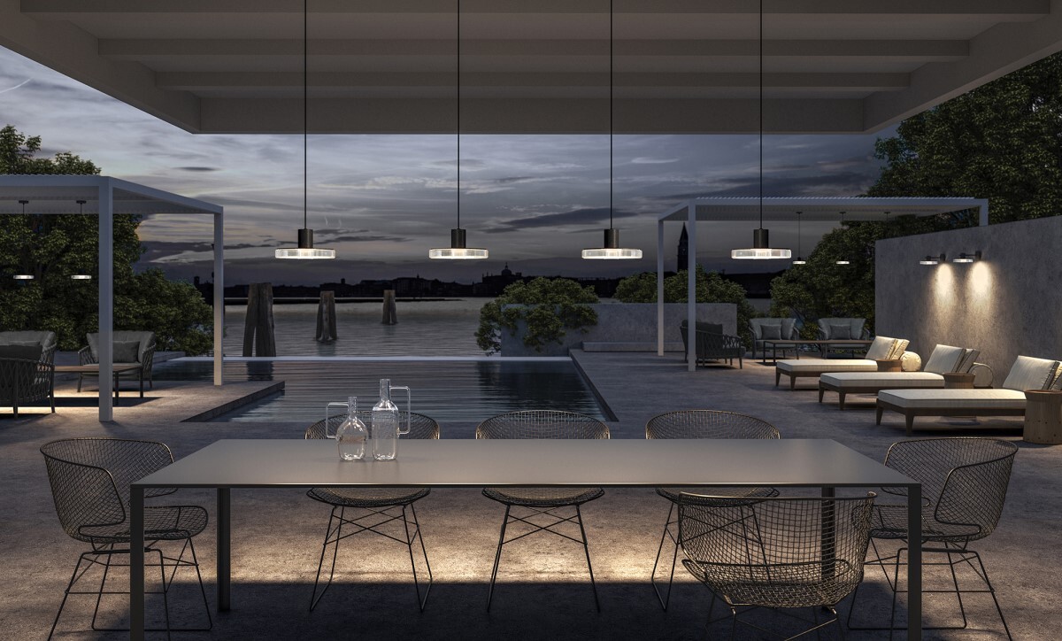 Подвесной светильник Panzeri Venexia grey