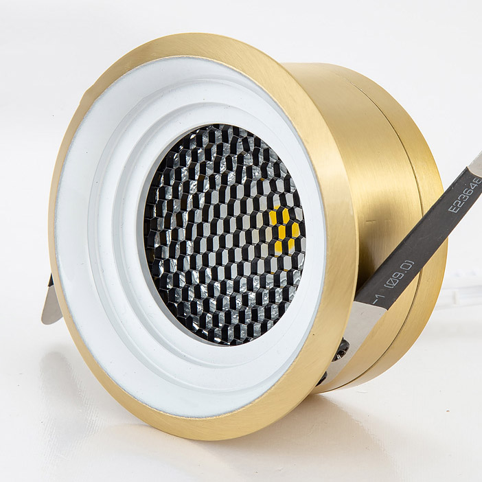 Точечный светильник BIO Brass Black 3W by ImperiumLoft
