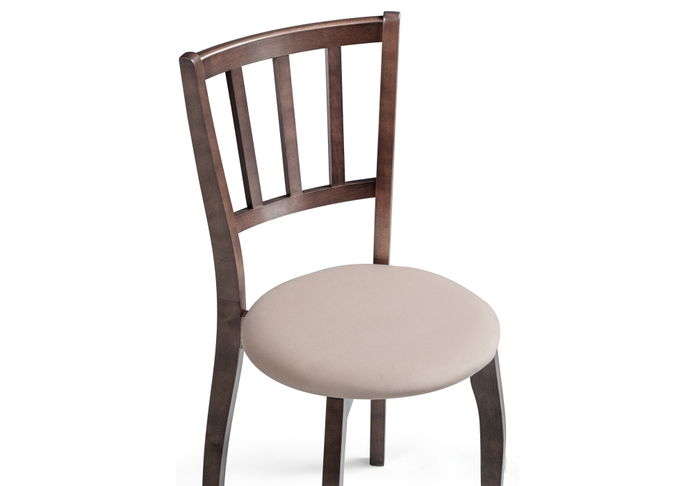 Стул деревянный Woodville Айра бежевый / орех 528931