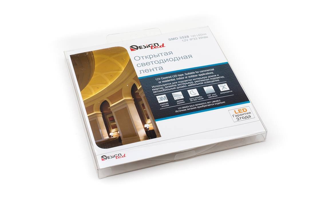 Лента светодиодная DesignLed DSG3120-12-W-33