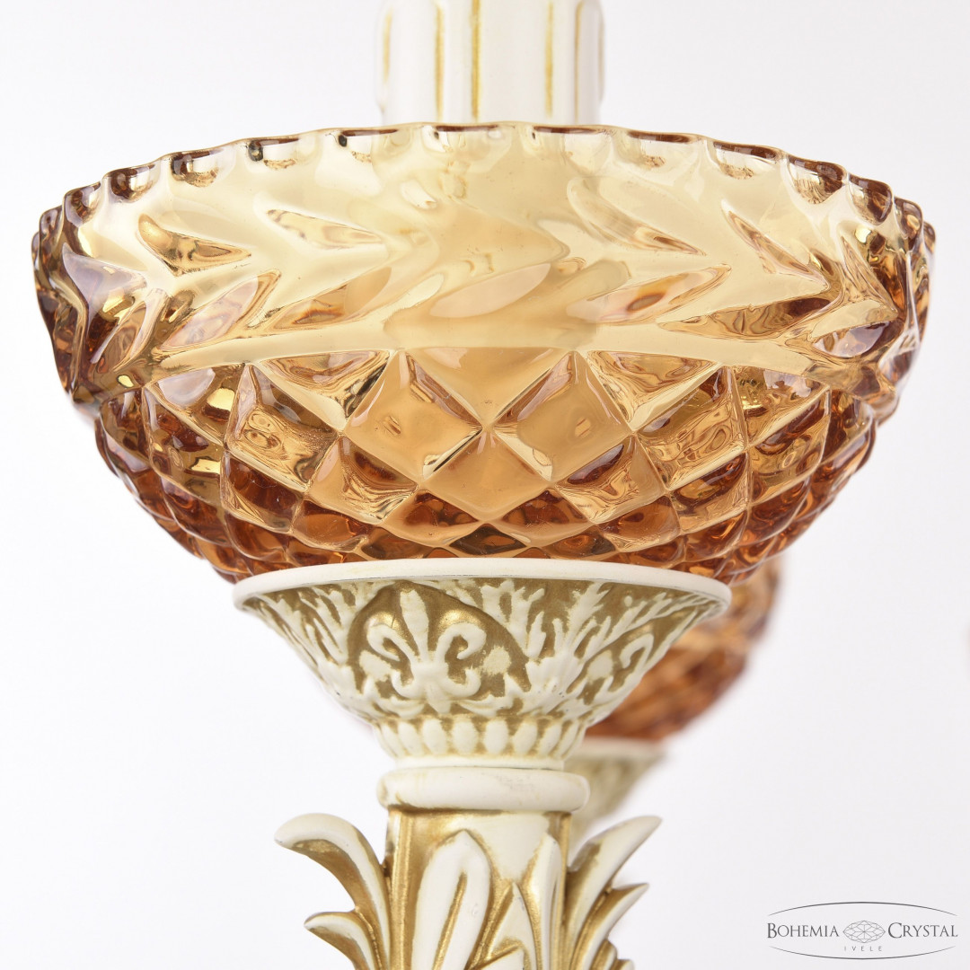 Люстра хрустальная AL79101/8/250 B WMG P Amber/M-1F Bohemia Ivele Crystal