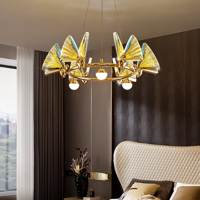 Подвесная люстра AMELIS LUX D63 Transparent 4000К by ImperiumLoft