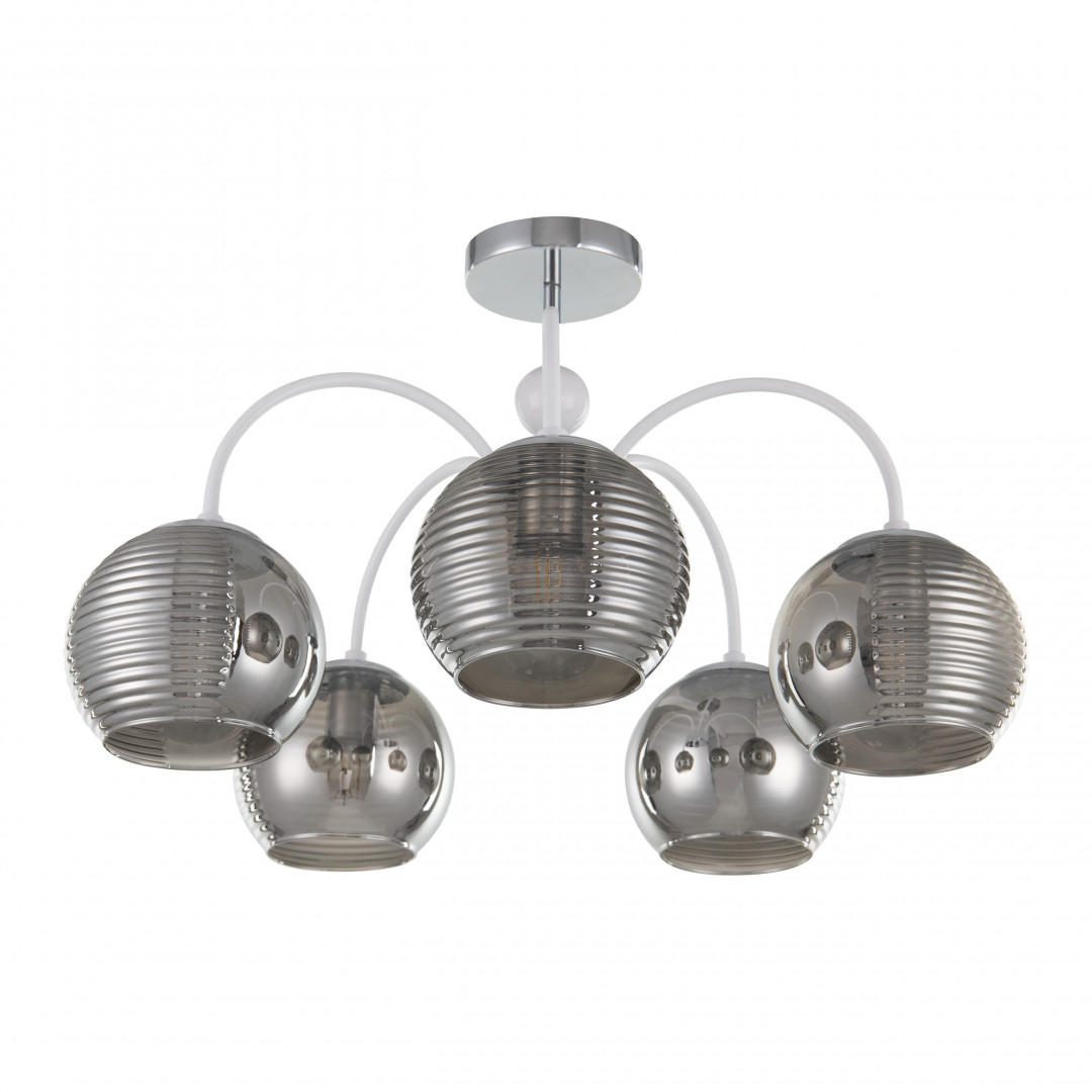 Люстра с плафонами 320719/5 CR+WH Arte Milano