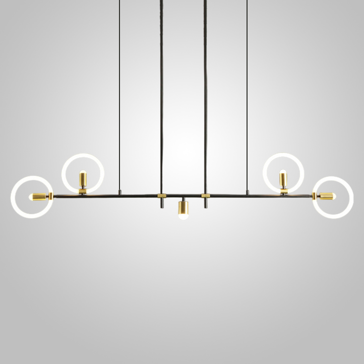 Реечный, рядный светильник NORVID L160 by ImperiumLoft