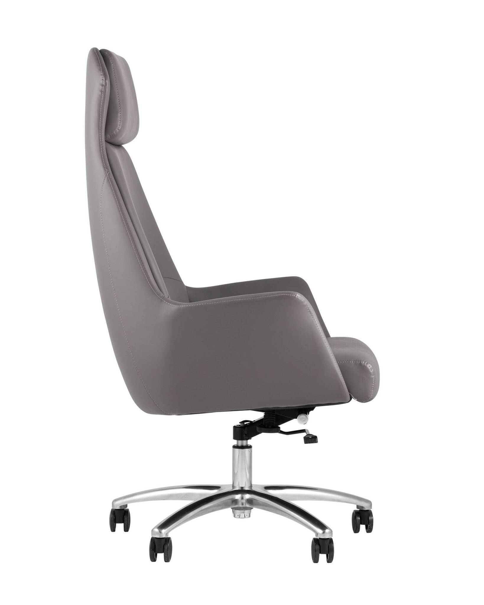Кресло руководителяs Viking серое TopChairs