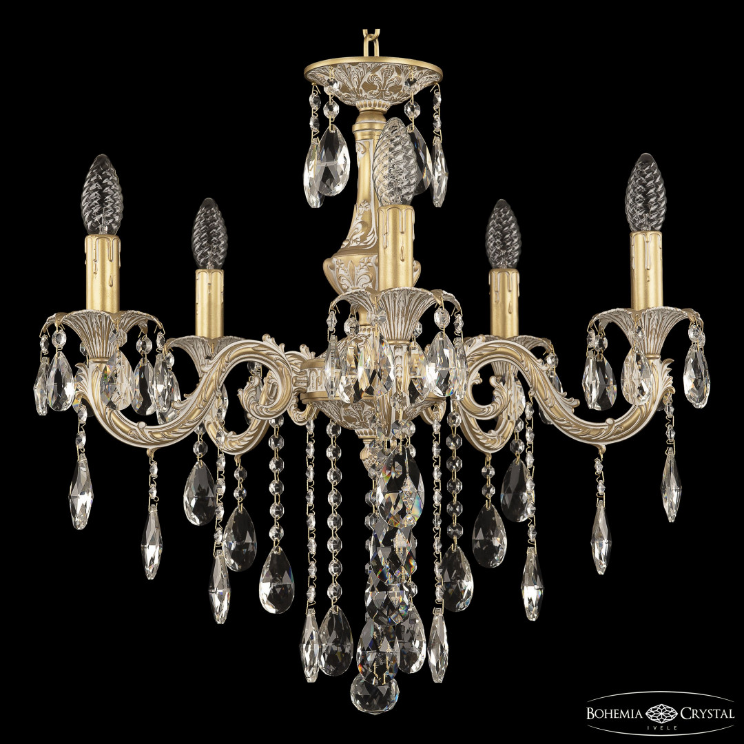 Люстра хрустальная AL79101/5/175 B AGW Bohemia Ivele Crystal