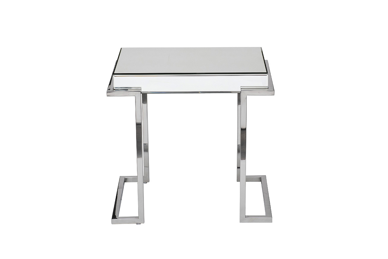 Столик журнальный зеркальный/хром Garda Decor KFG130