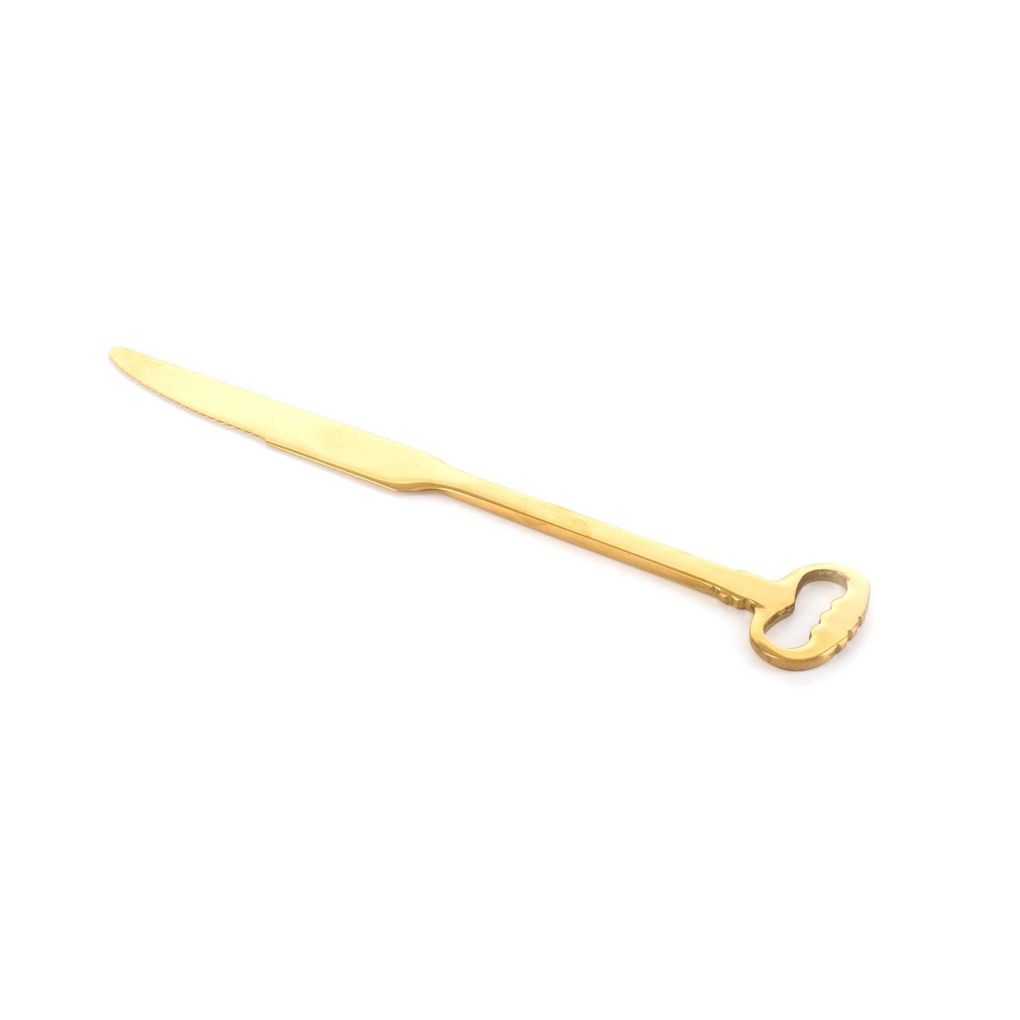 Набор столовых приборов Seletti Keytlery Gold set of 6 07374