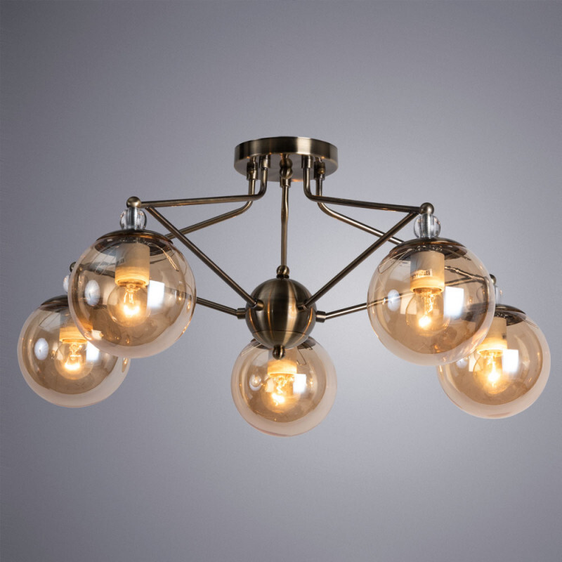 Люстра на штанге Arte Lamp A3133PL-5AB