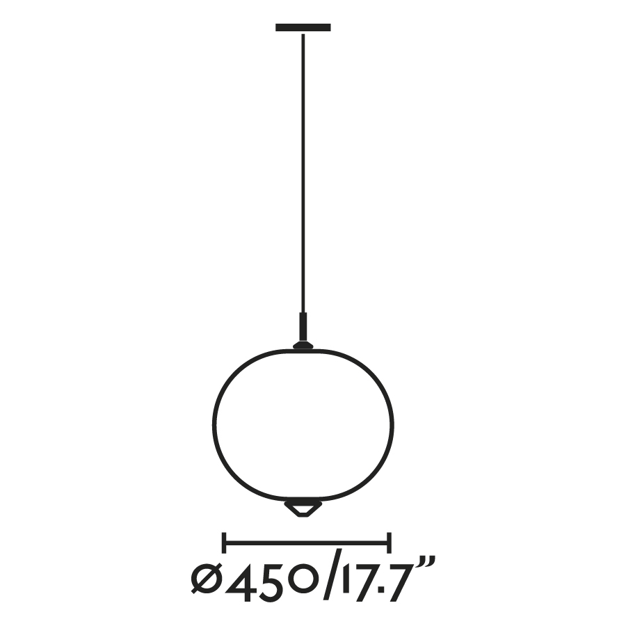 Люстра уличная Saigon R45 белый CONO Faro