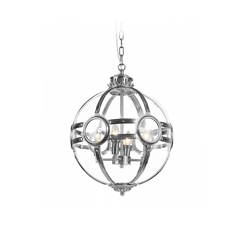 Люстра  Delight Collection Hagerty 3 steel