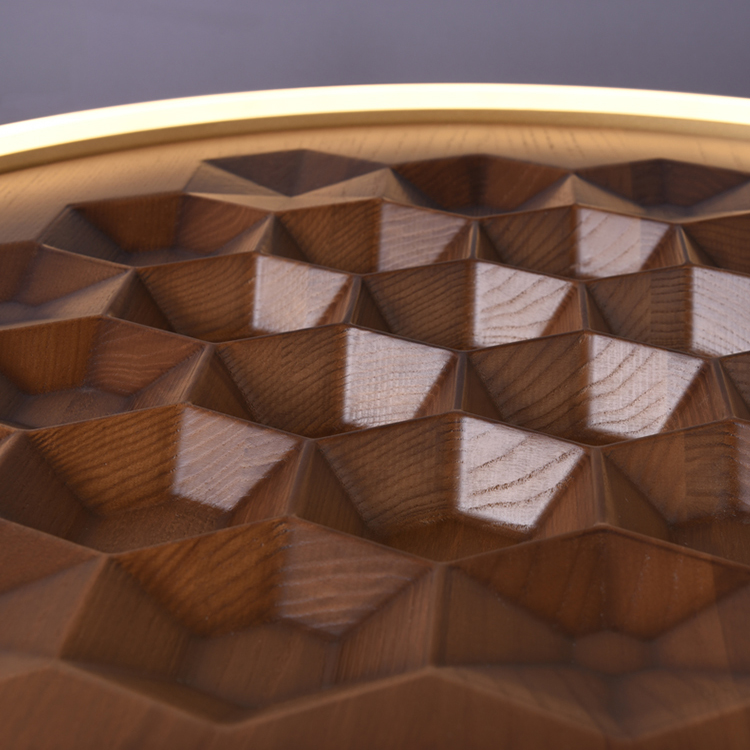 Потолочный светильник HONEY D60 White/Dark wood by ImperiumLoft