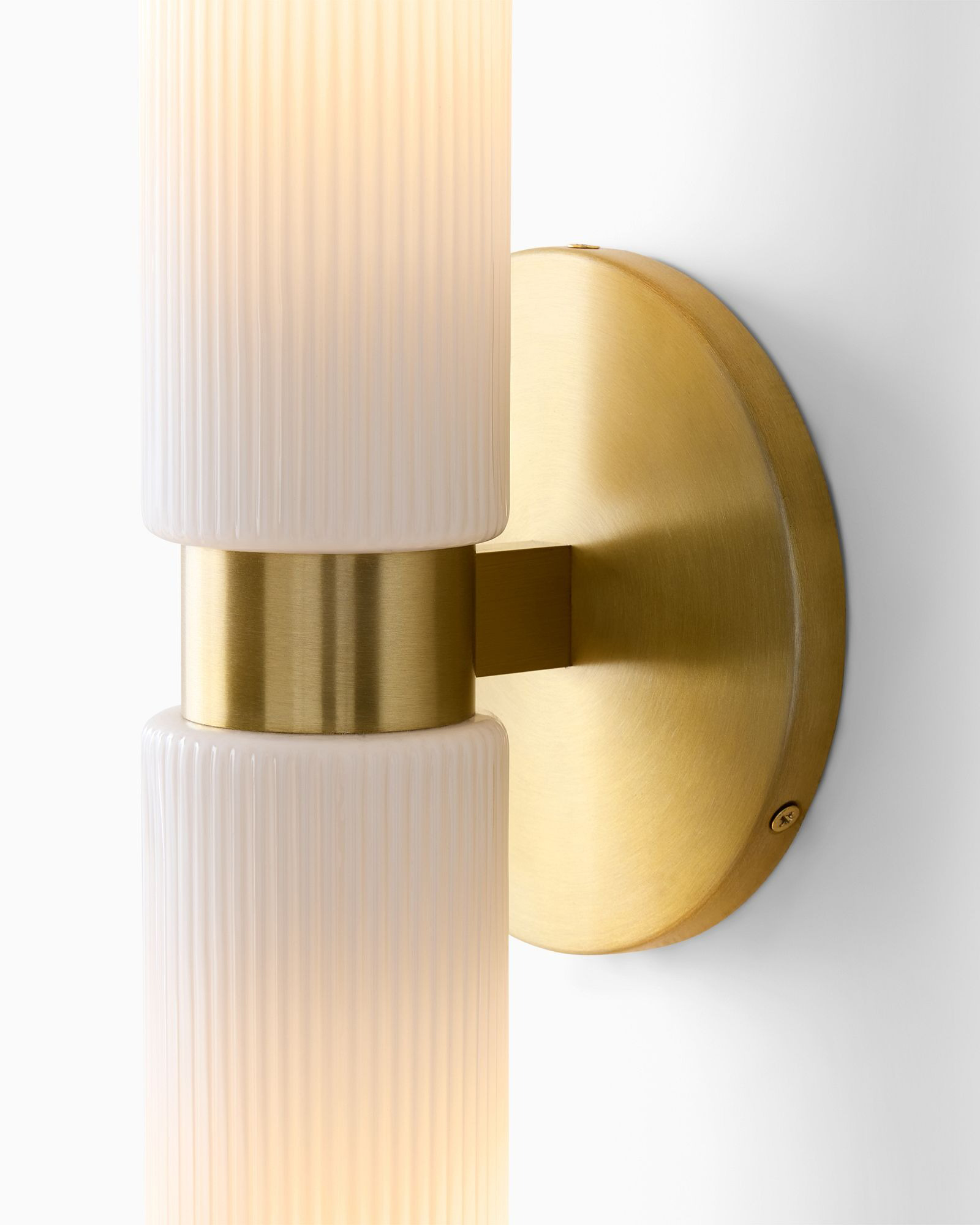 Золотое бра с белым плафоном Батлер Louvre Home LHLSC230224XNP