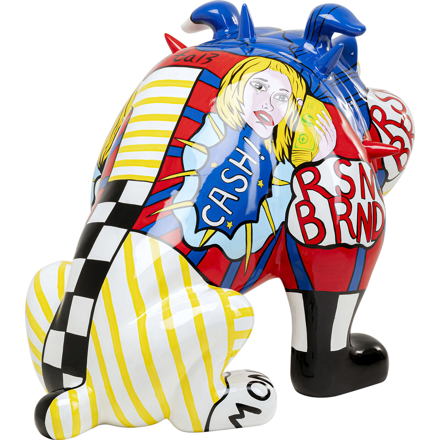 Фигура декоративная Graffiti Dog 110cm KARE 56828