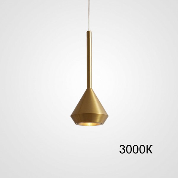 Подвесной светильник GIAN Brass 3000К by ImperiumLoft