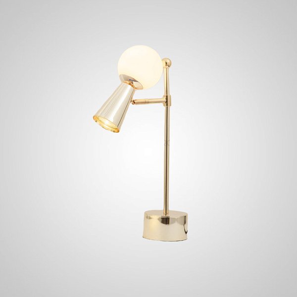 Настольная лампа ABELINA TAB Gold White by ImperiumLoft