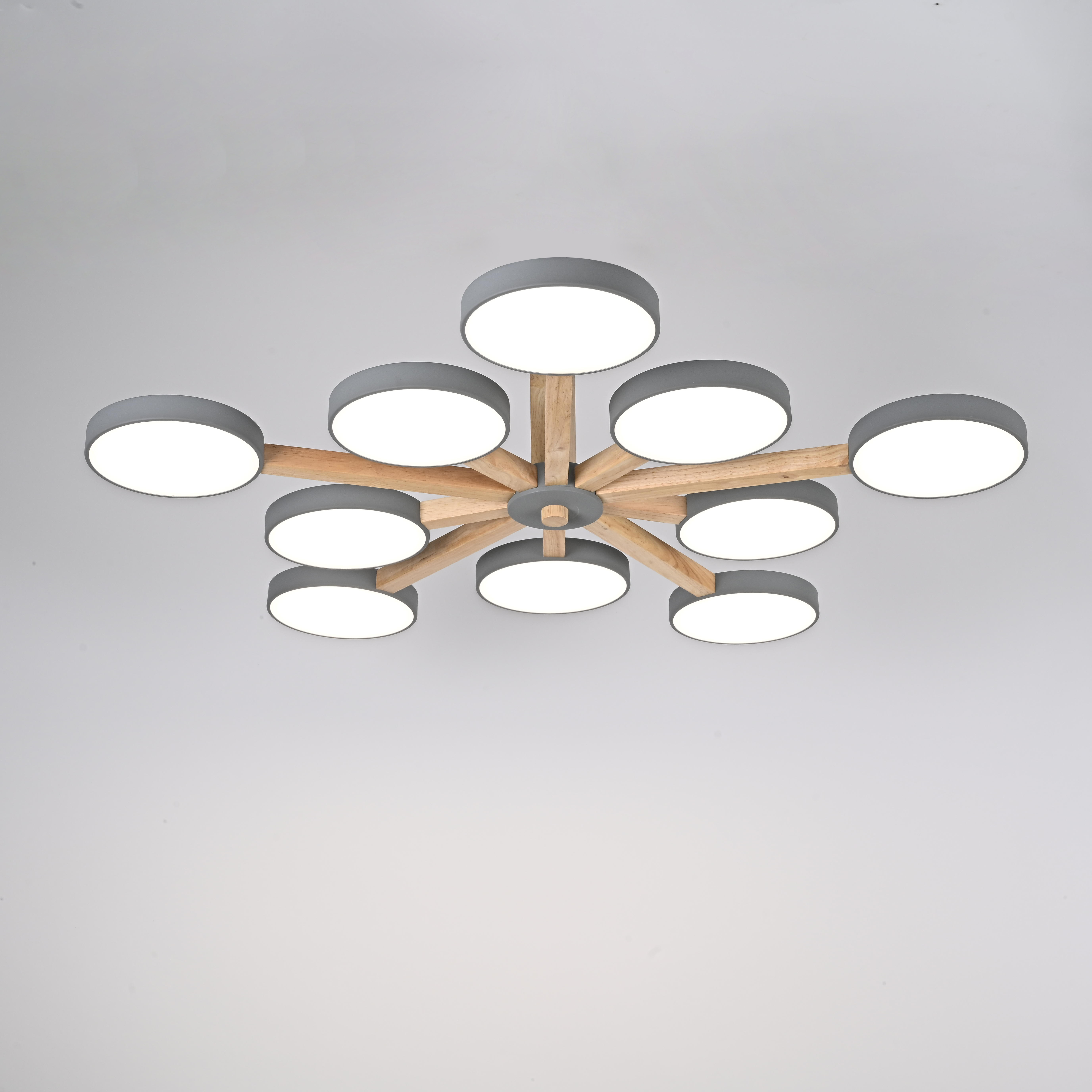 Потолочный светильник TURNA L10 Grey by ImperiumLoft
