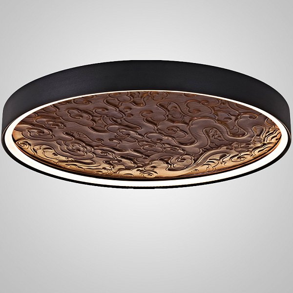 Потолочный светильник RODA CH D80 Dark brown by ImperiumLoft