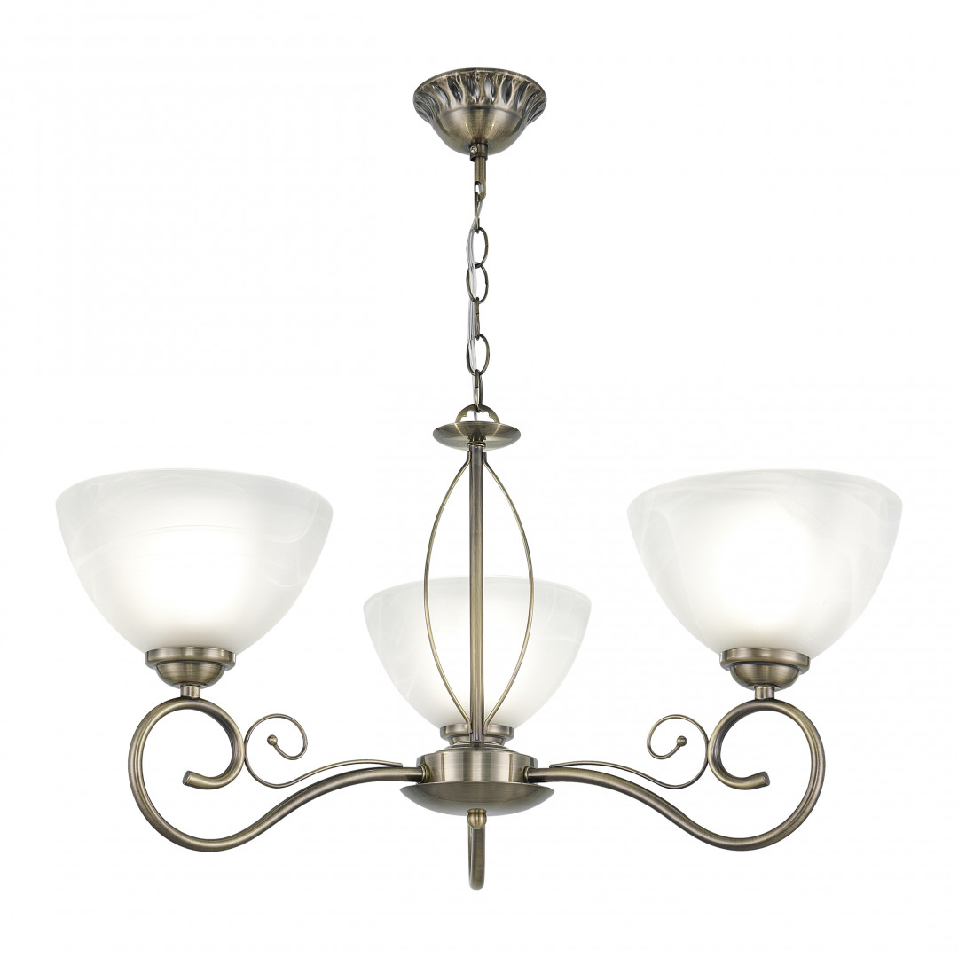 Люстра подвесная с плафонами 330656/3 AB Arte Milano