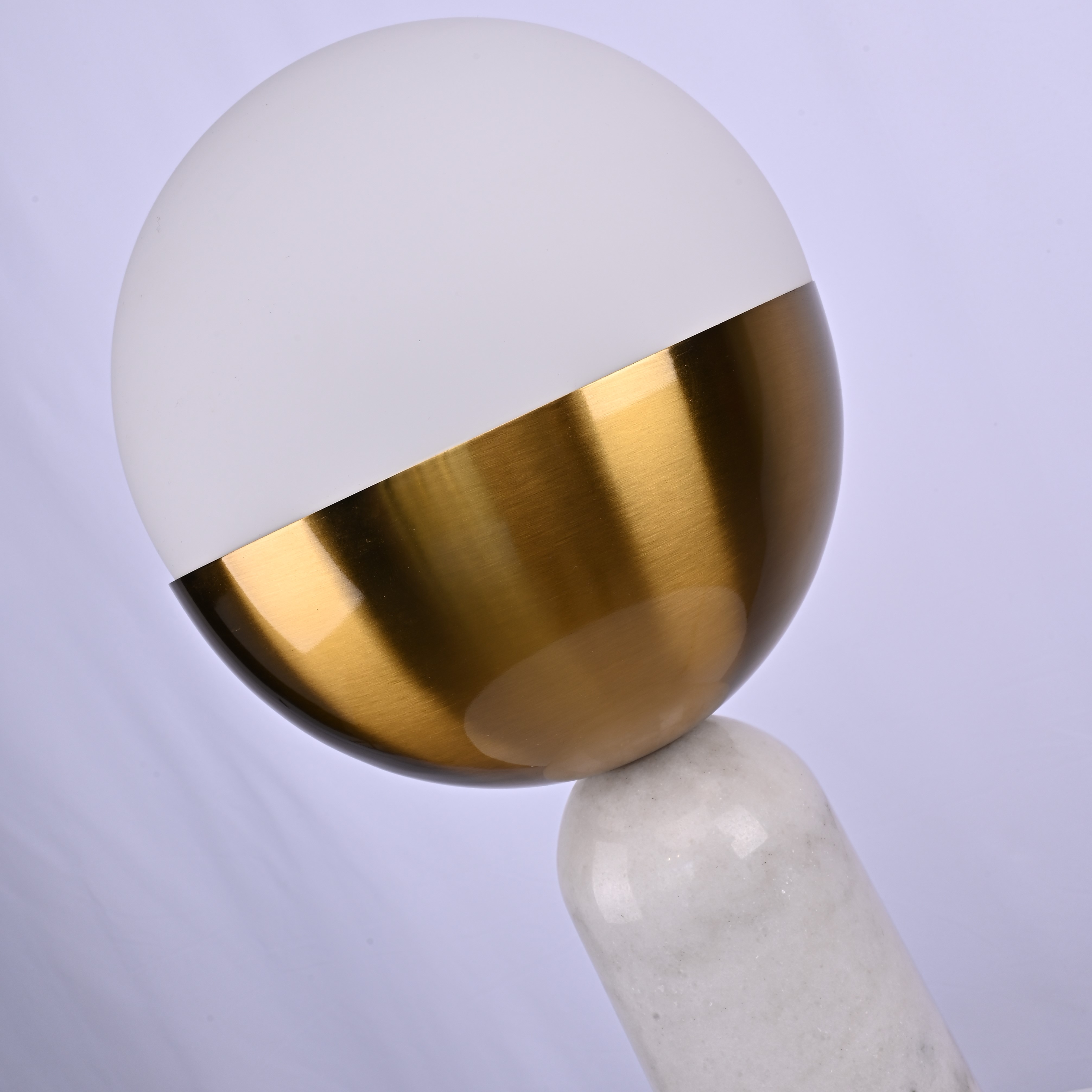Настольная Лампа Marble Globe White By Imperiumloft