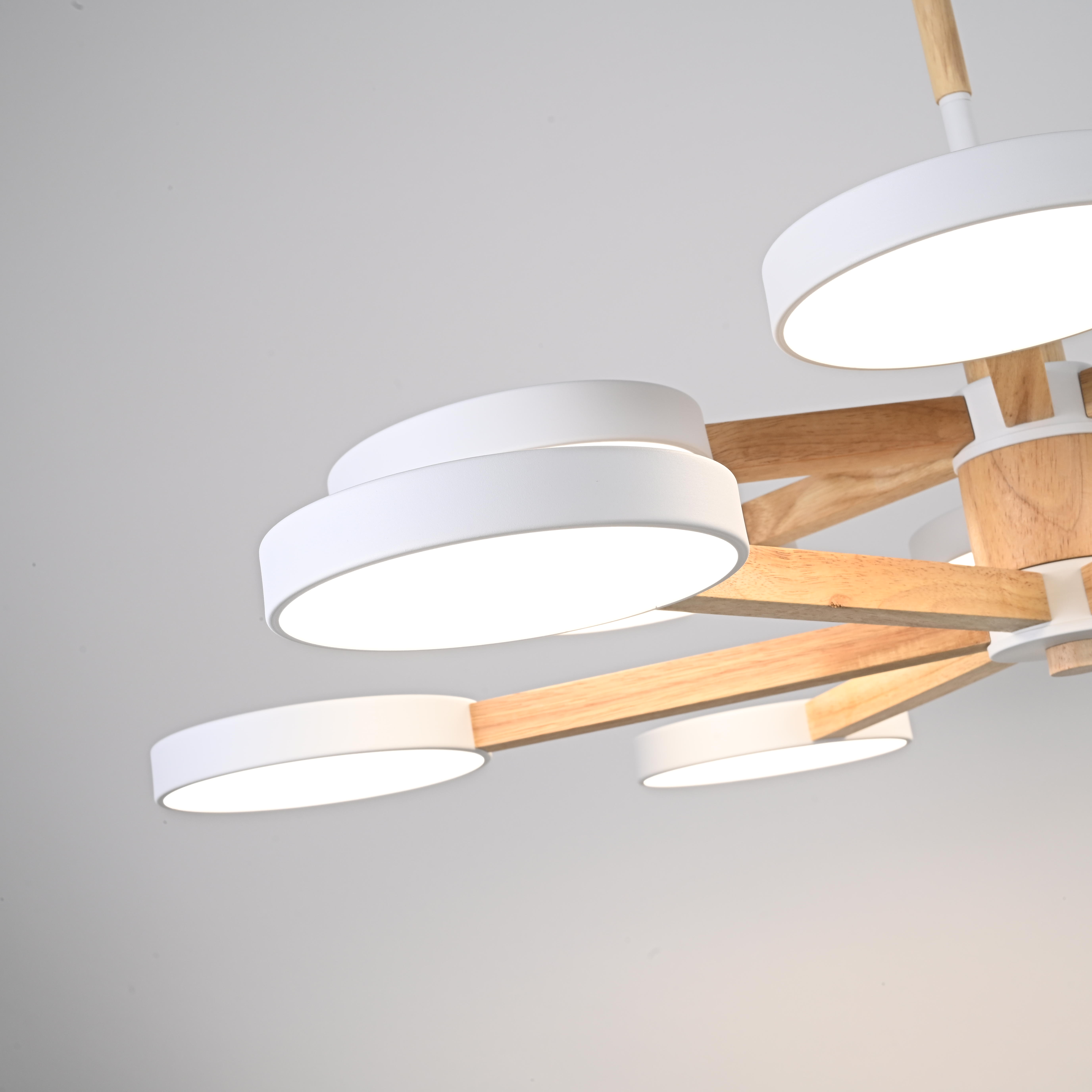 Подвесная люстра TURNA DBL L12 White by ImperiumLoft