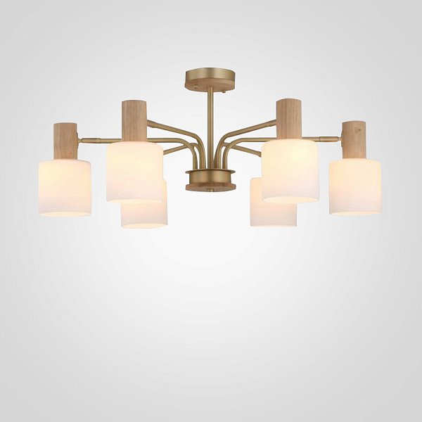 Подвесная люстра INGRID 6 glass by ImperiumLoft
