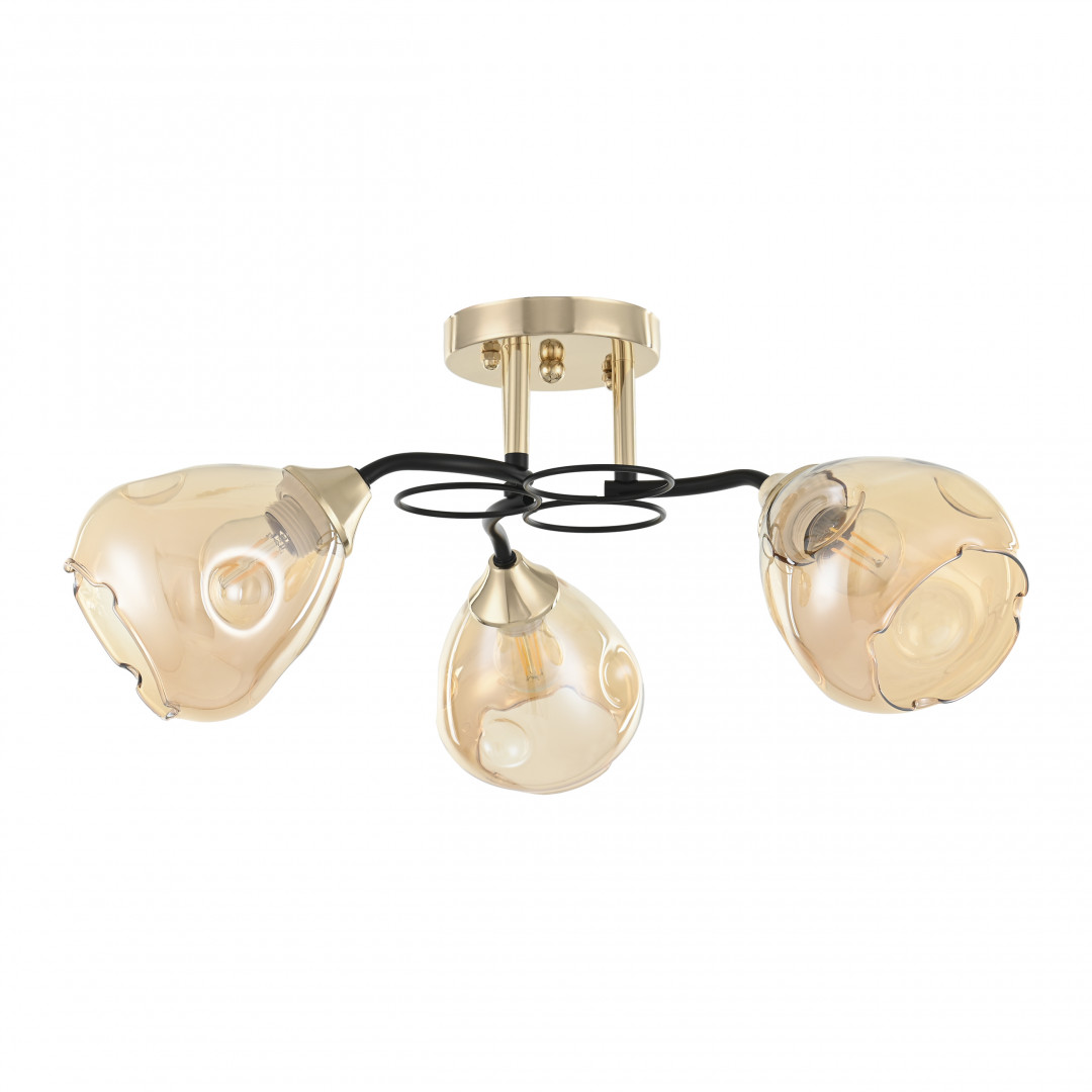 Люстра с плафонами 324106/3 FG+BK Arte Milano