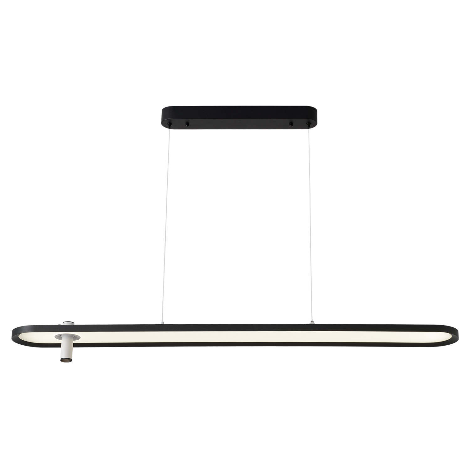 Светильник подвесной Crystal Lux CONTOUR SP45W LED BLACK