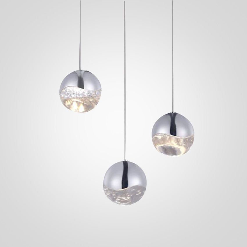 Подвесной светильник ImperiumLoft Globo 3U nickel SD3301-3U nickel by ImperiumLoft