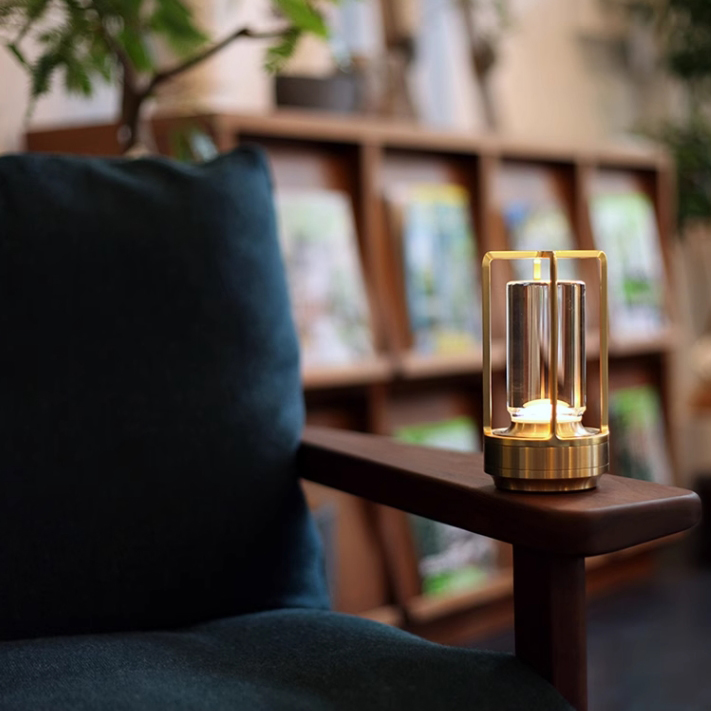 Настольная лампа MICHI Silver by ImperiumLoft