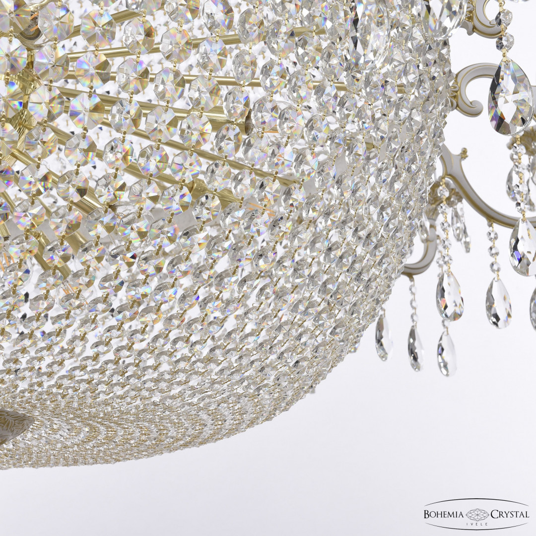 Люстра хрустальная AL2210H201/20+10/162FL/2D/Y1 AGB Bohemia Ivele Crystal