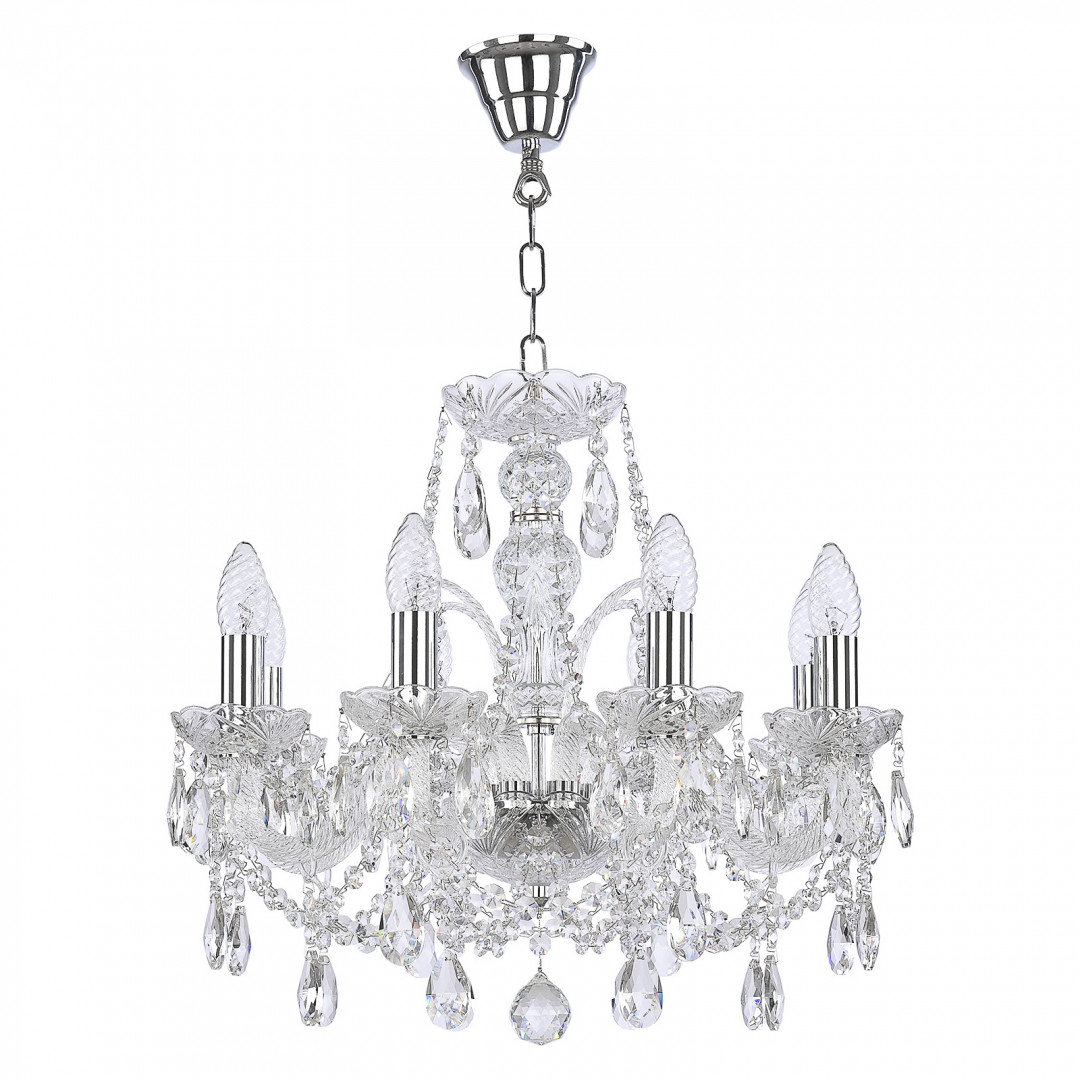 Люстра хрустальная 105/8/165 Ni Bohemia Ivele Crystal