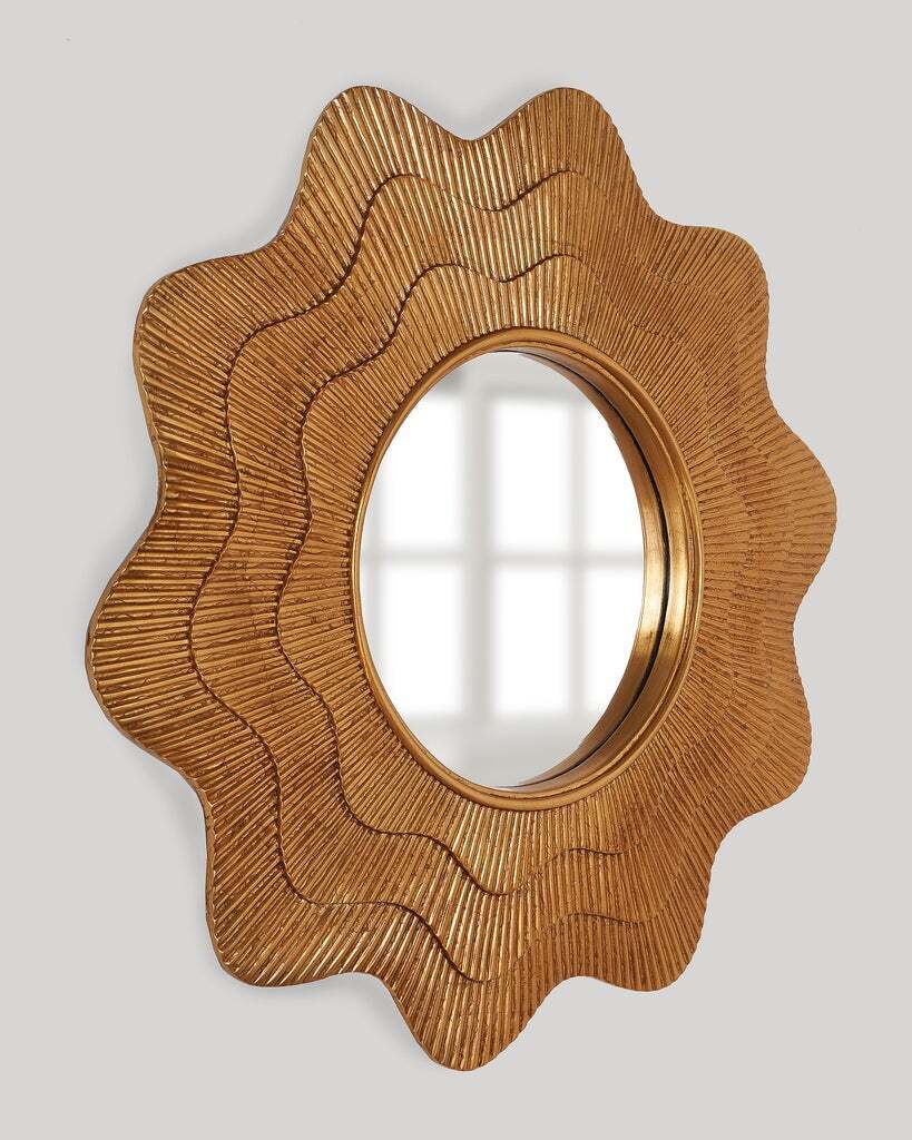 Зеркало в золотой раме Марайа Louvre Home LH013G