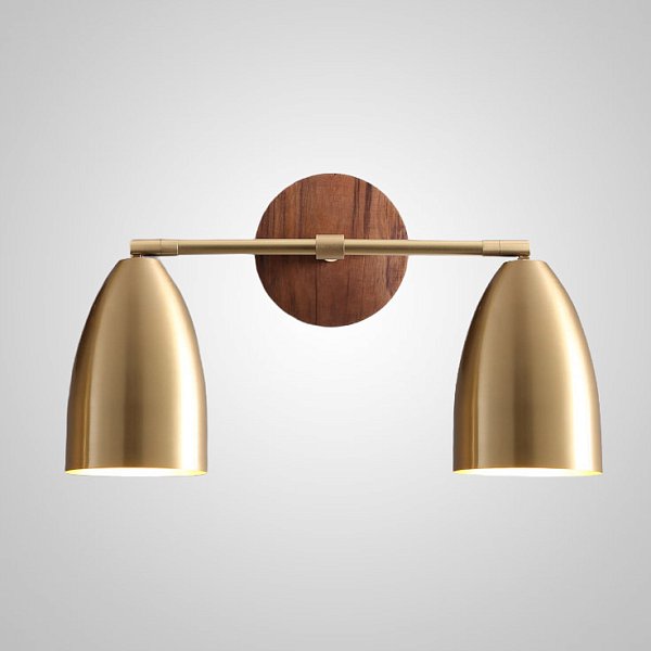 Настенный светильник RENSE L2 Brass by ImperiumLoft