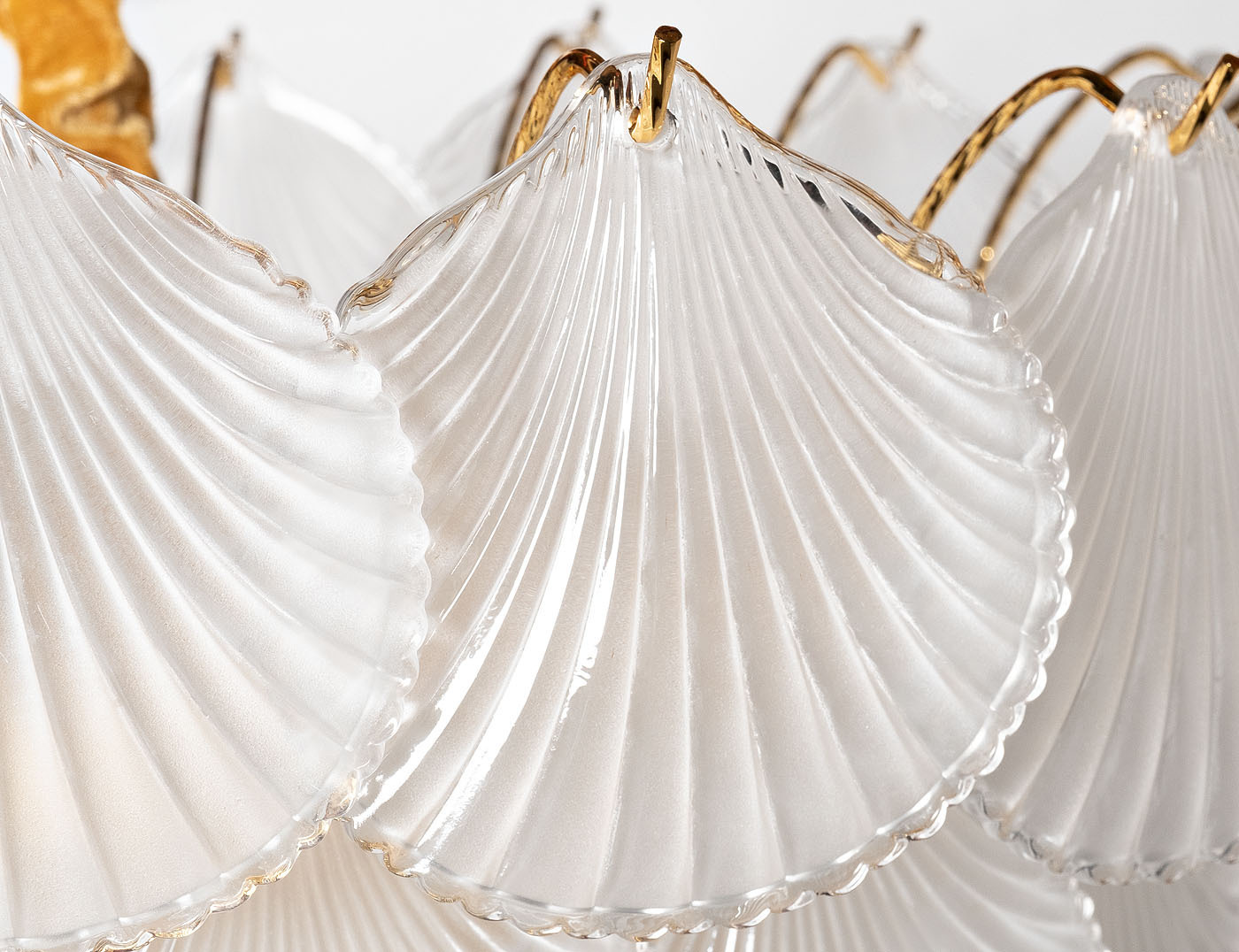 Люстра потолочная "Ракушки" Garda Decor 92EL-YG18516-10P