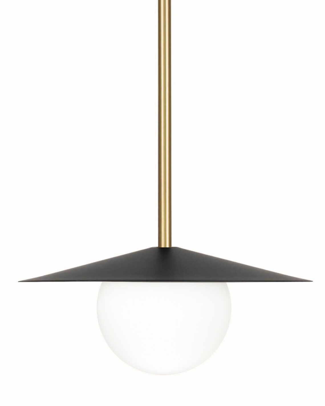 Чёрно-золотой подвесной светильник Милти Louvre Home P7559PC