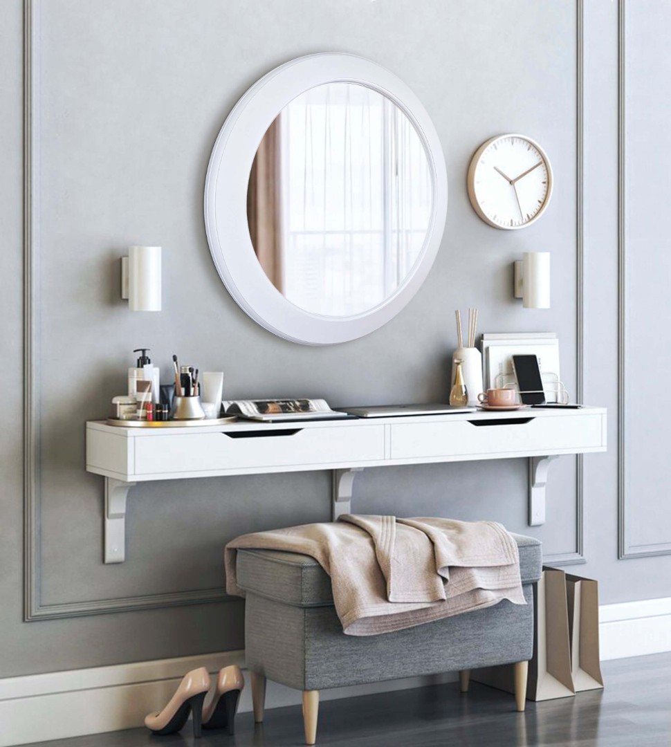 Зеркало BountyHome Big Window White mv102-79-white