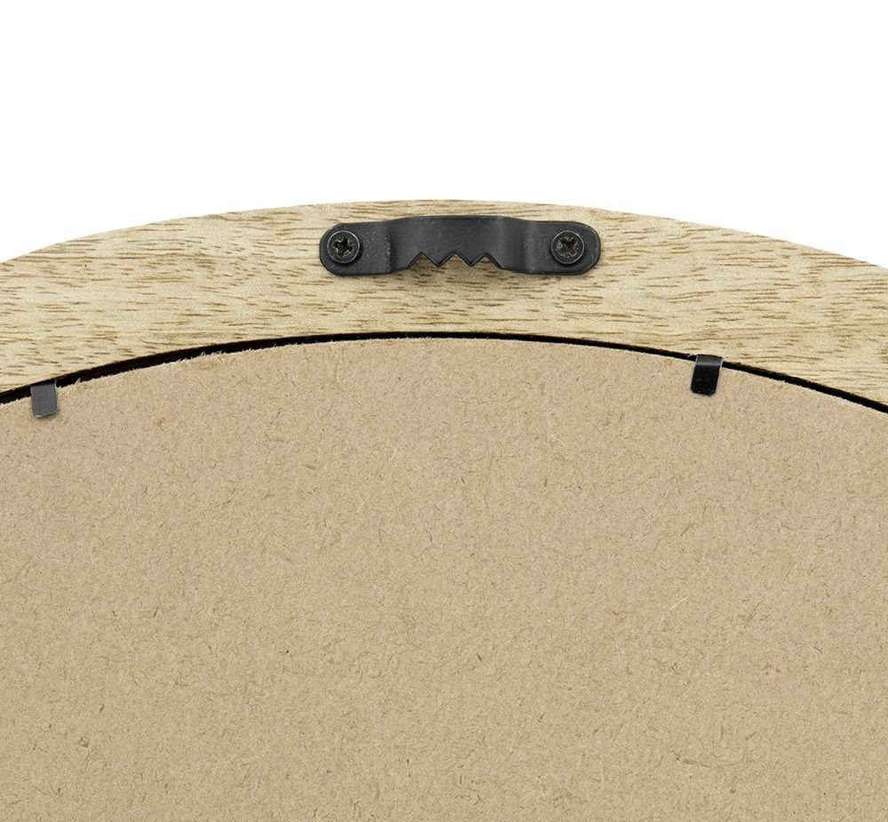 Зеркало из дерева манго Glasar 85820-NATU