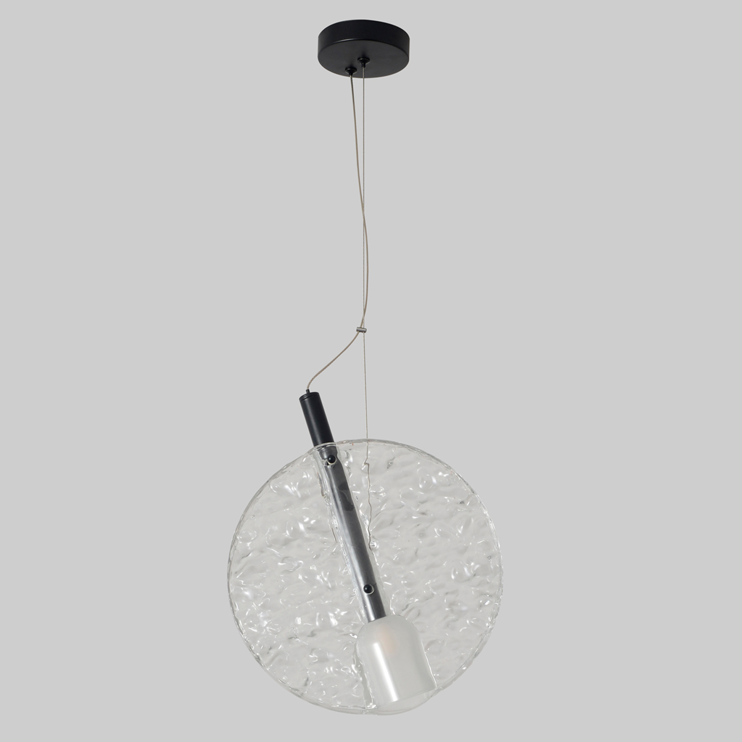 Светильник подвесной Crystal Lux FROZEN SP1 BLACK