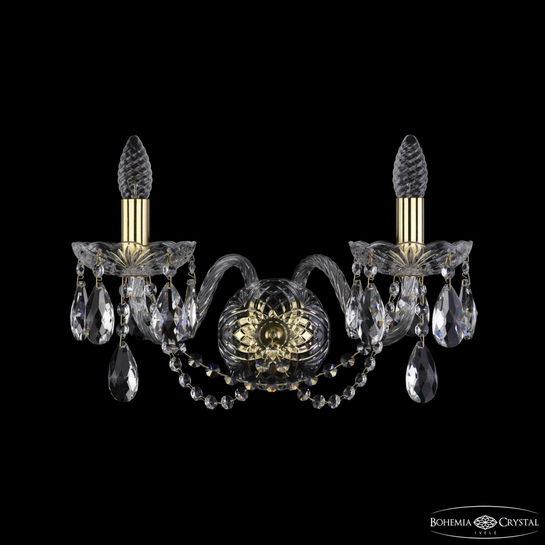 Бра хрустальные 1402B/2/195/XL G